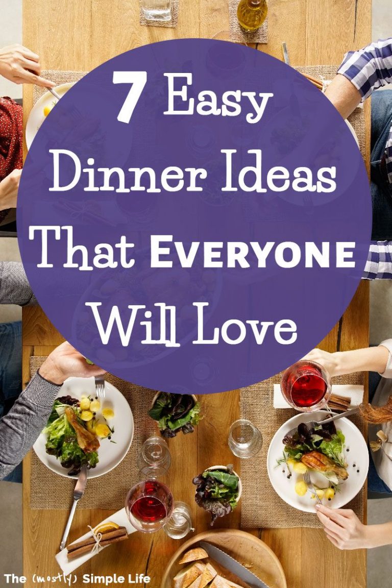 Cheap Easy Dinner Ideas For 7