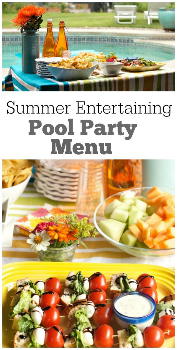 Cheap Food Ideas For Pool Party