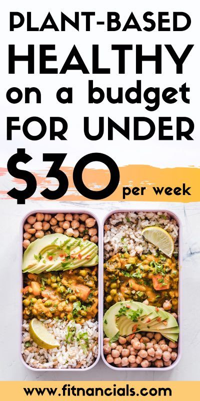 Budget Friendly Plant Based Meal Plan