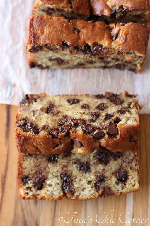 Easy Banana Bread With Chocolate Chips