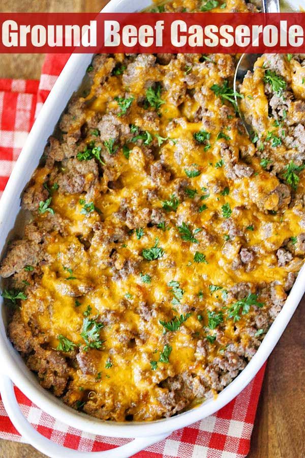 Low Carb Dinner Ideas With Ground Beef