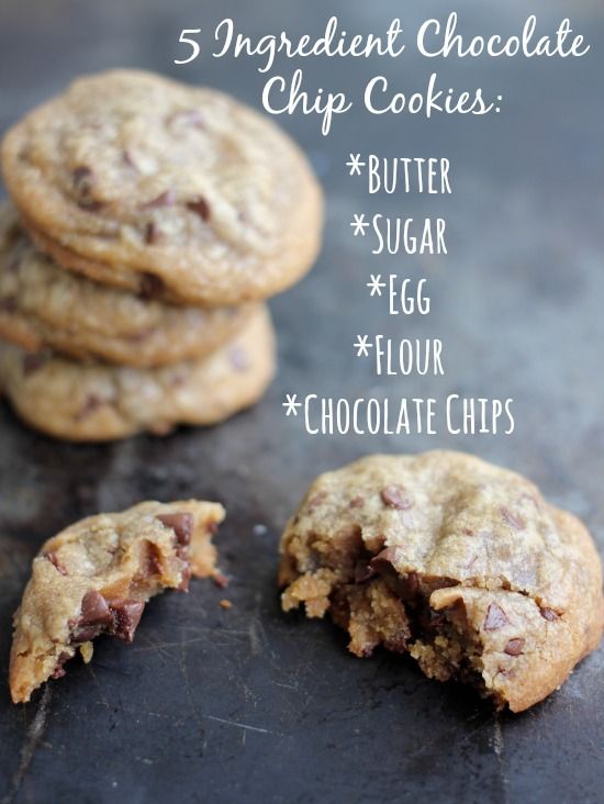Easy Cookie Recipes With Few Ingredients