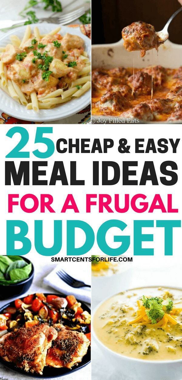Easy Filling Meals On A Budget