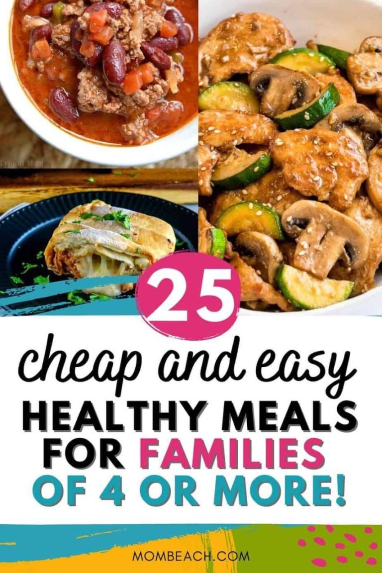 Healthy Dinners For 4