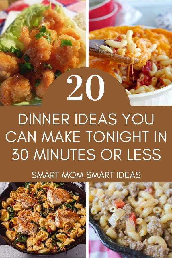 Dinner Ideas For Tonight