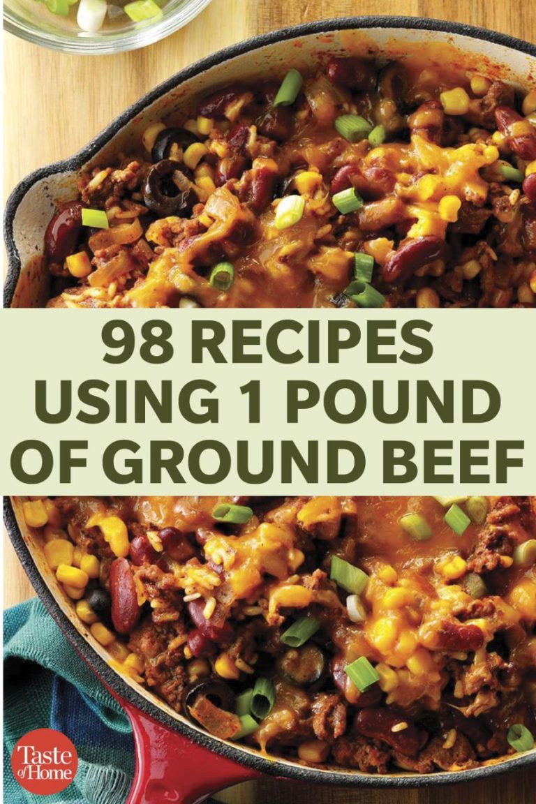 Quick Dinner Ideas For 2 With Ground Beef