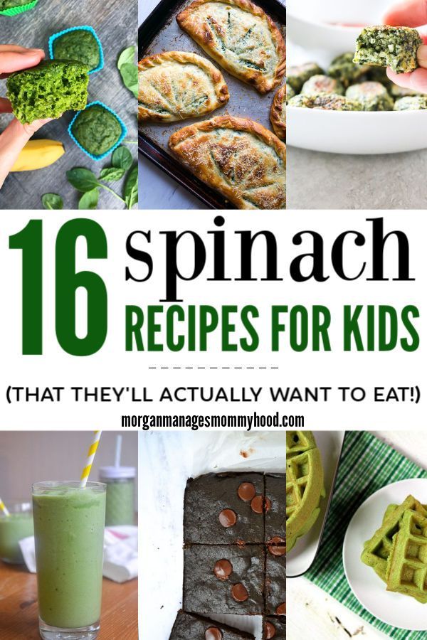 Spinach Recipes For Kids