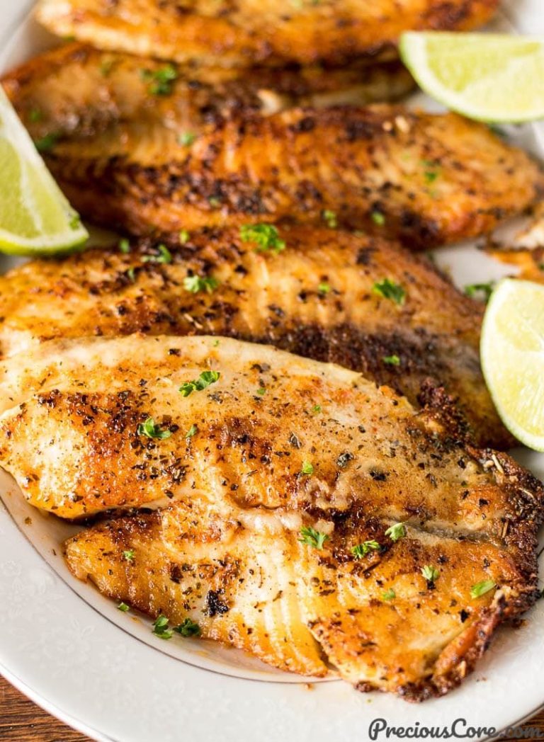 Tilapia Recipes Pan