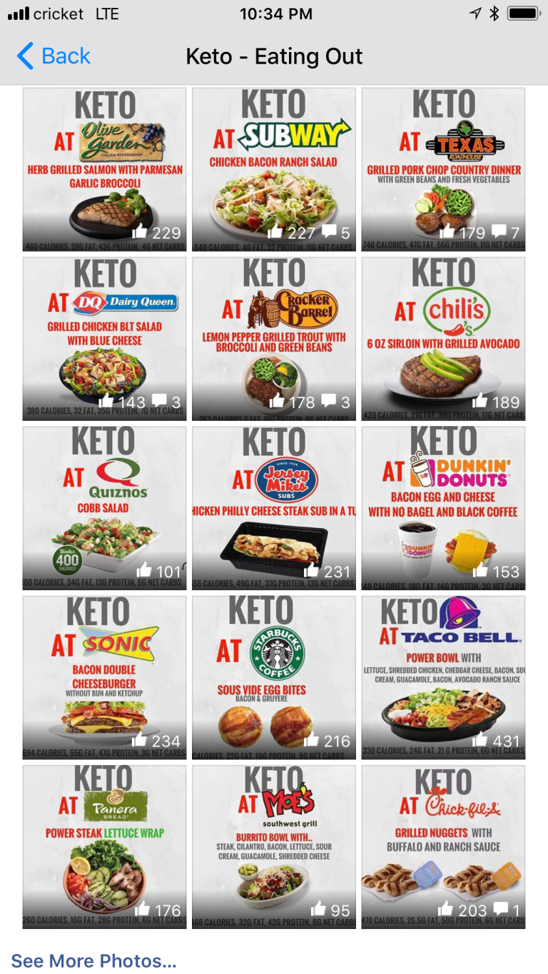Keto Lunch Ideas Eating Out