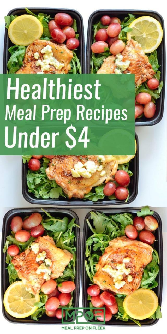 Cheap Healthy Easy Meal Prep