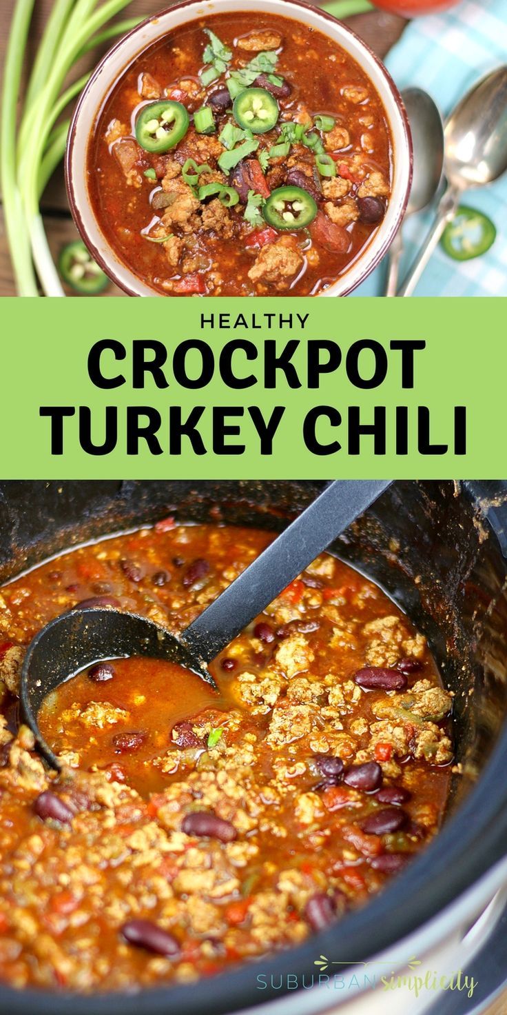 Crockpot Chili Turkey