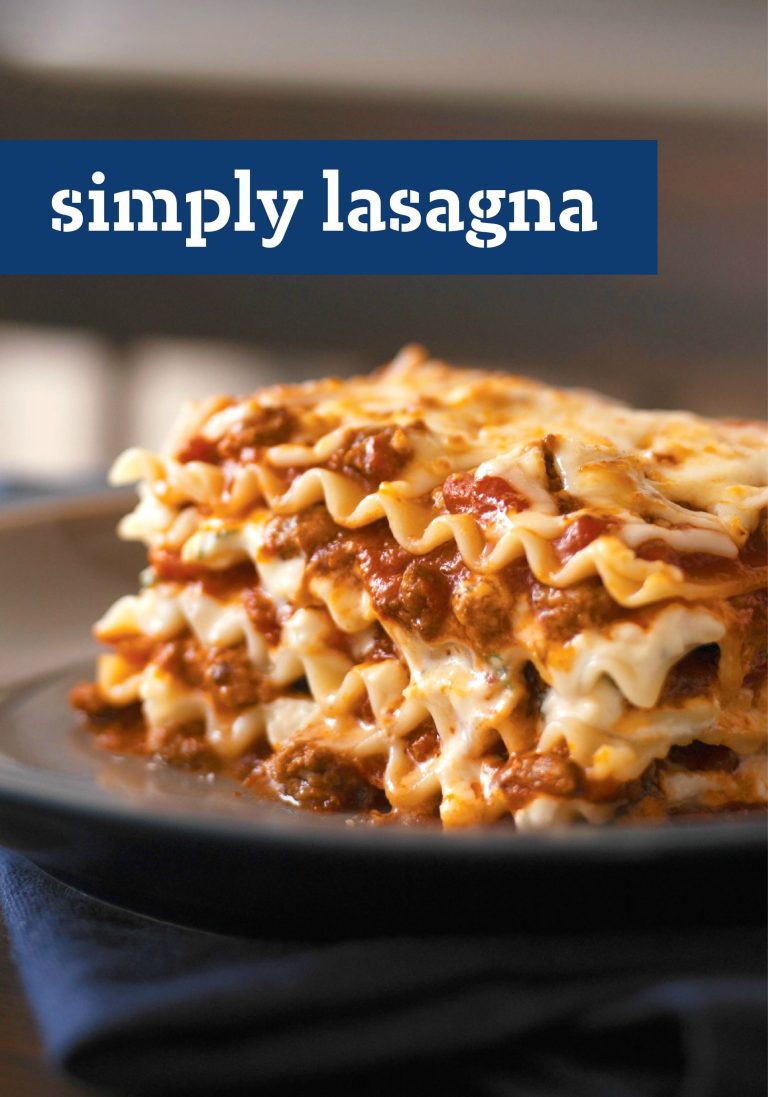 Easy Lasagna Recipe Kraft