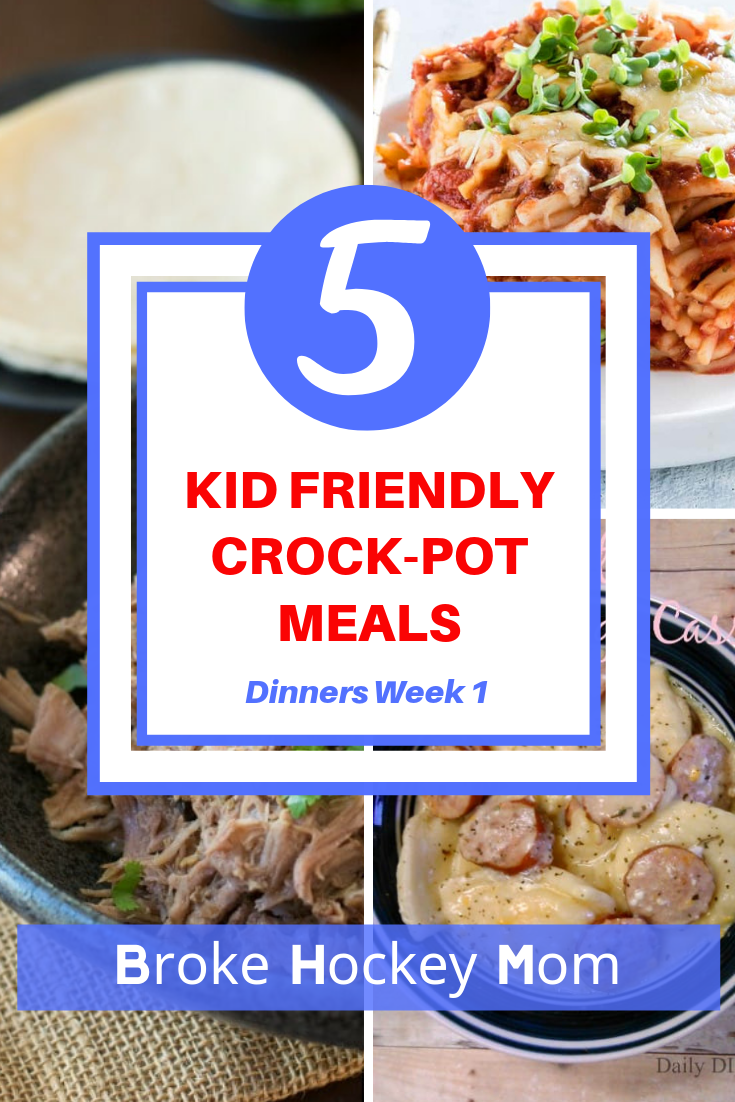 Cheap Crock Pot Meals For A Week