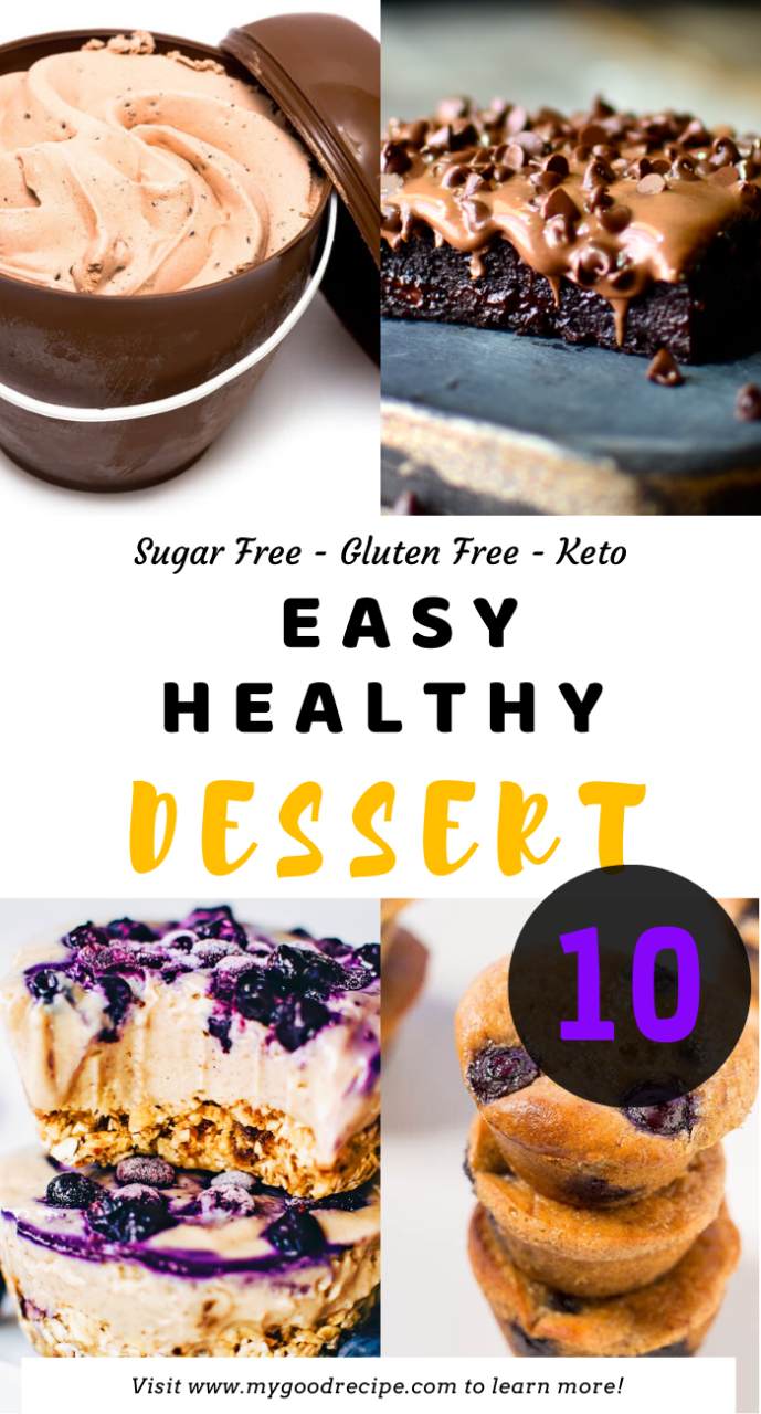 Healthy Desserts Recipes Easy