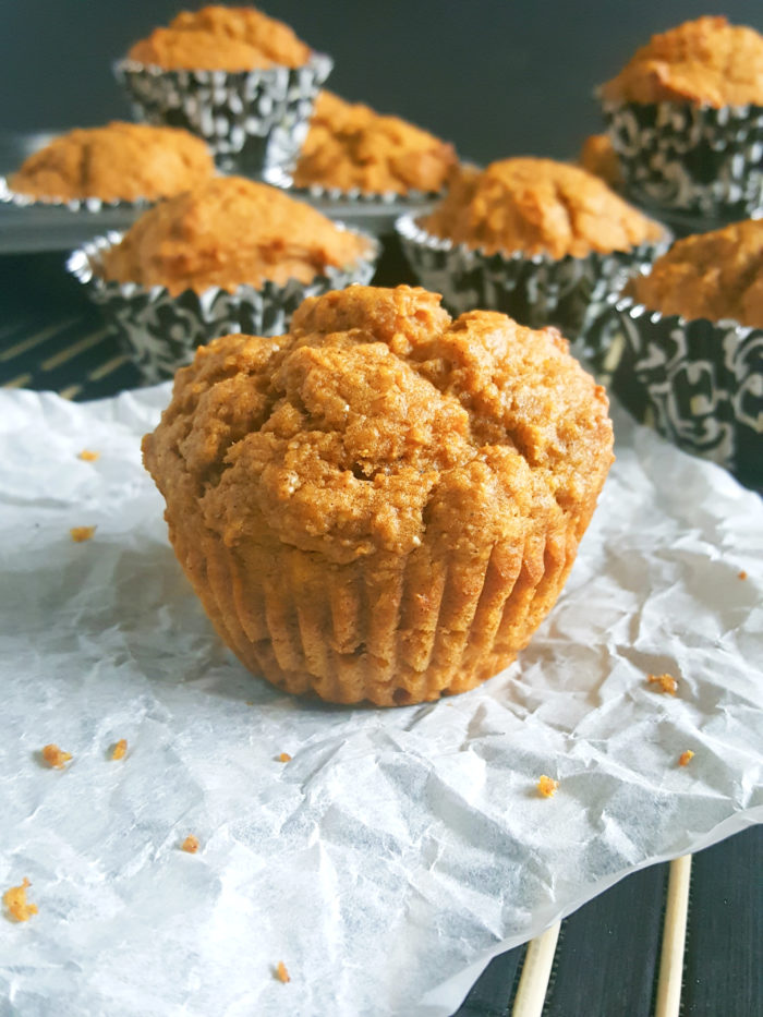 Healthy Pumpkin Muffins With Greek Yogurt