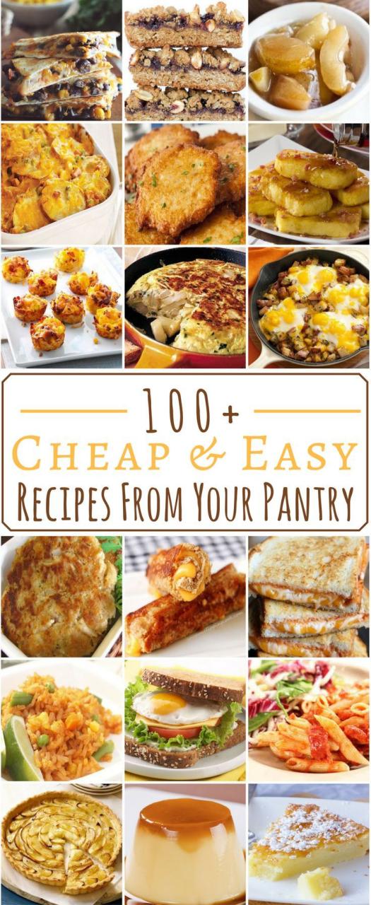 Cheap And Delicious Recipes