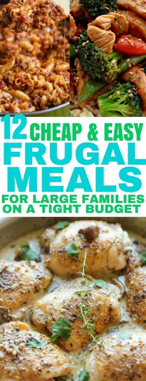 Frugal Meal Recipes