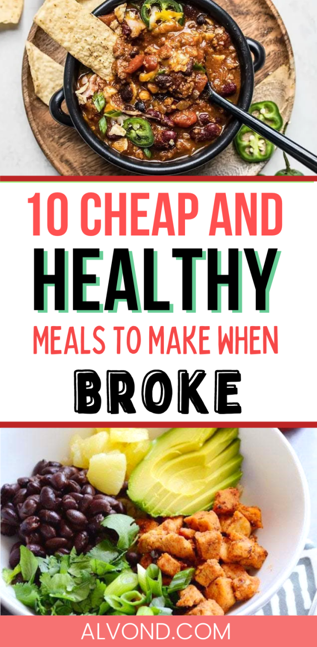 Inexpensive Healthy Dinner Ideas