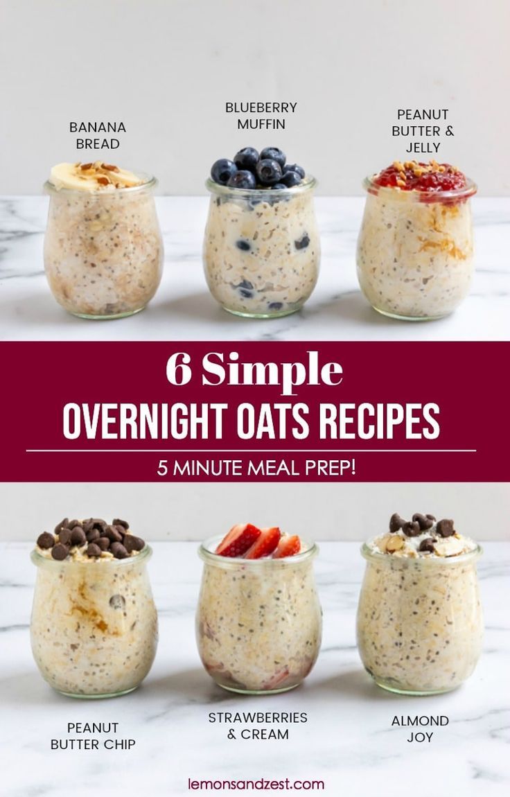 Overnight Oats Healthy Uk