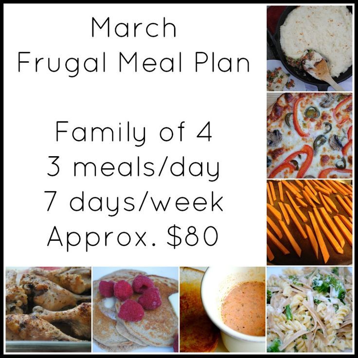 Frugal Meal Planning