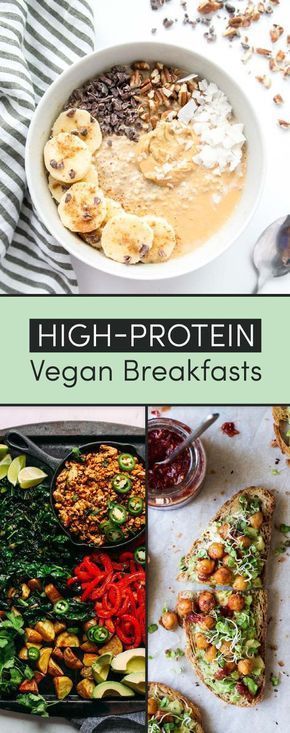 High Protein Low Calorie Breakfast Vegan