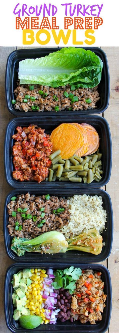 Healthy Ground Turkey Meal Prep Recipes