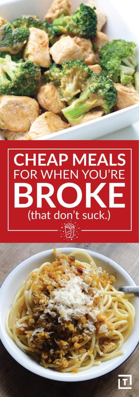 Quick Affordable Meals