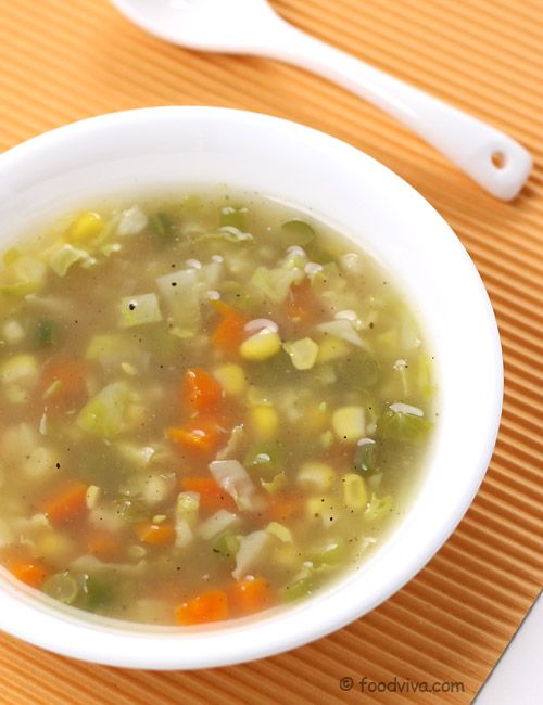 Vegetable Soup Recipe Healthy