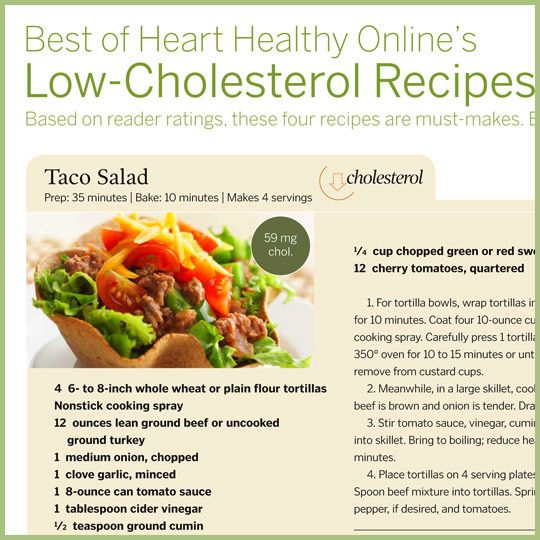 Low Cholesterol Diet Dessert Recipes