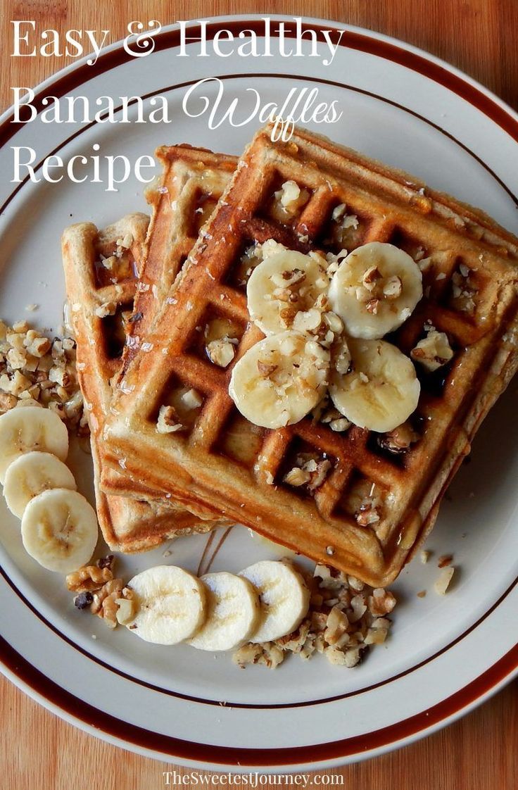 Healthy Waffle Recipe No Banana