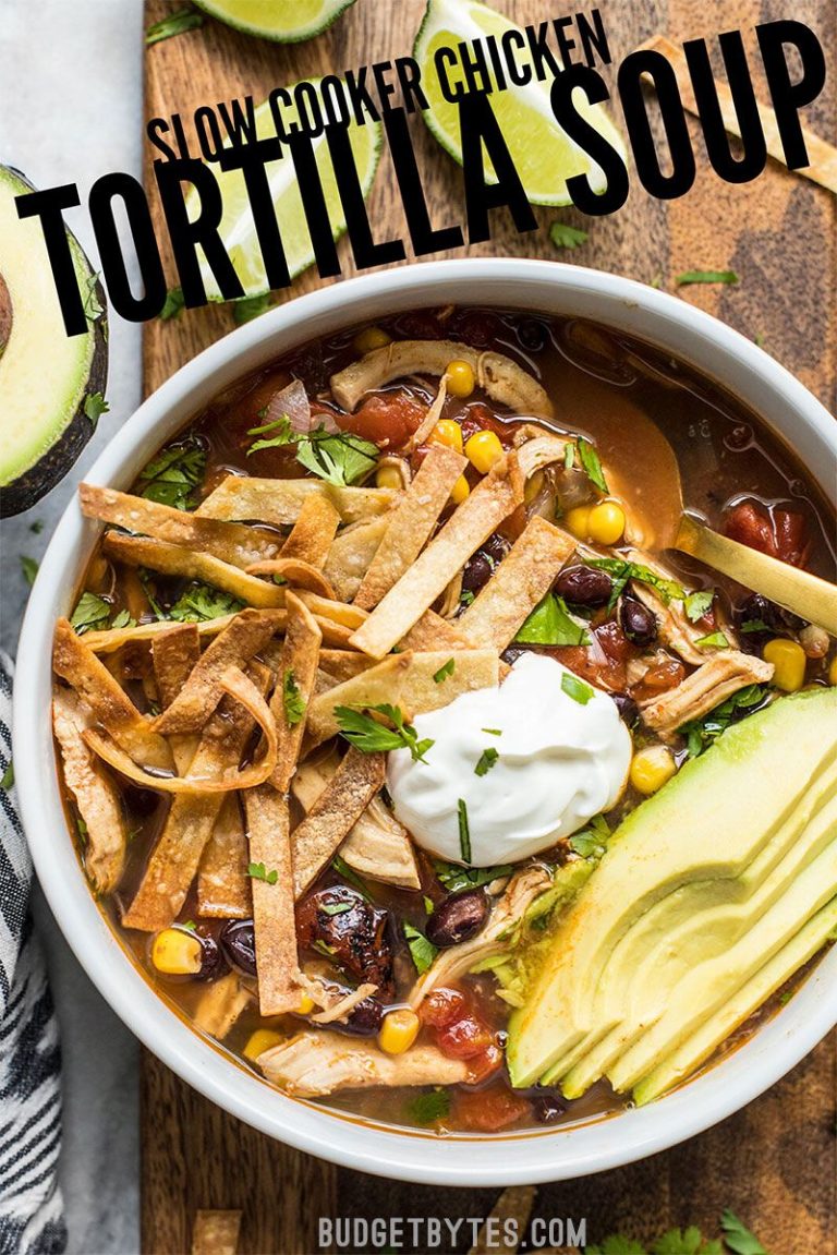 Budget Bytes Chicken Tortilla Soup