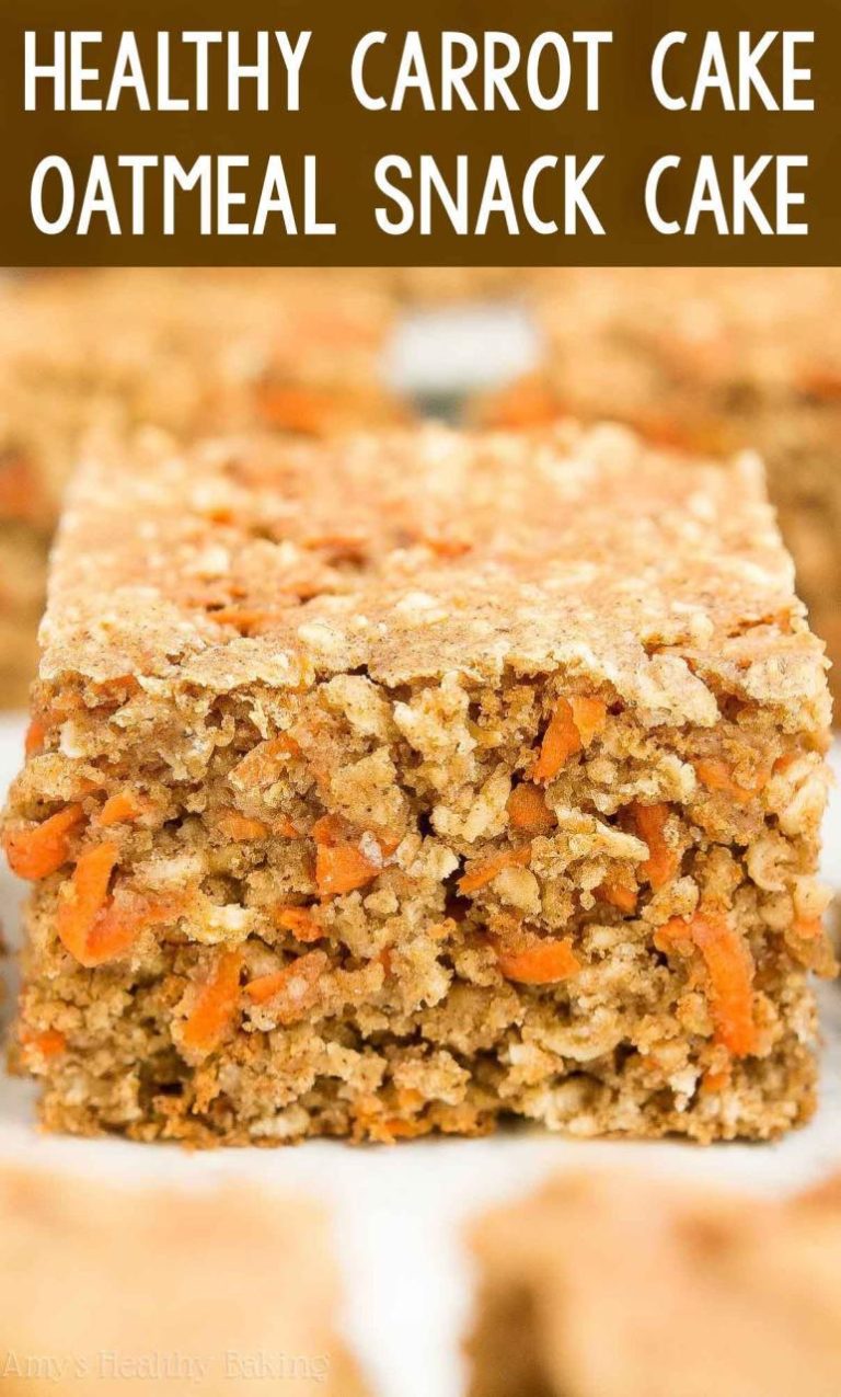 Healthy Carrot Cake Oatmeal Recipe