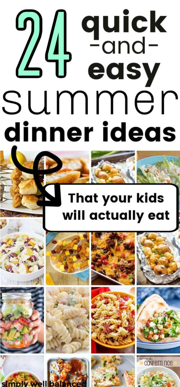 Easy Summer Dinners