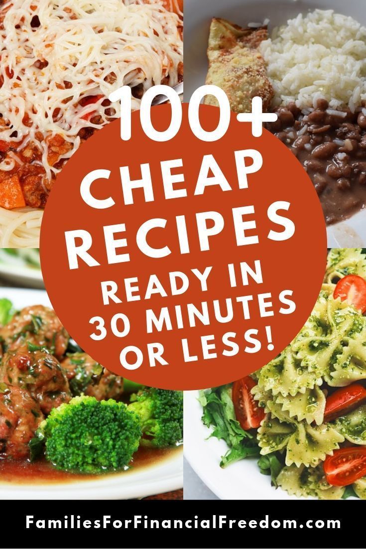 Easy Cheap Dinners For 4