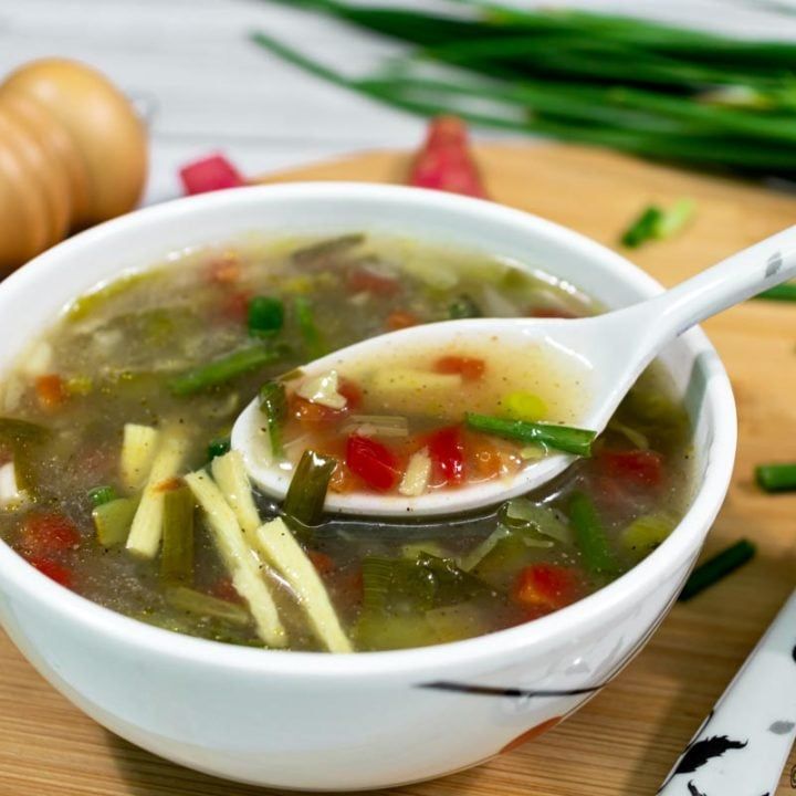 Healthy Vegetable Soup Indian Style