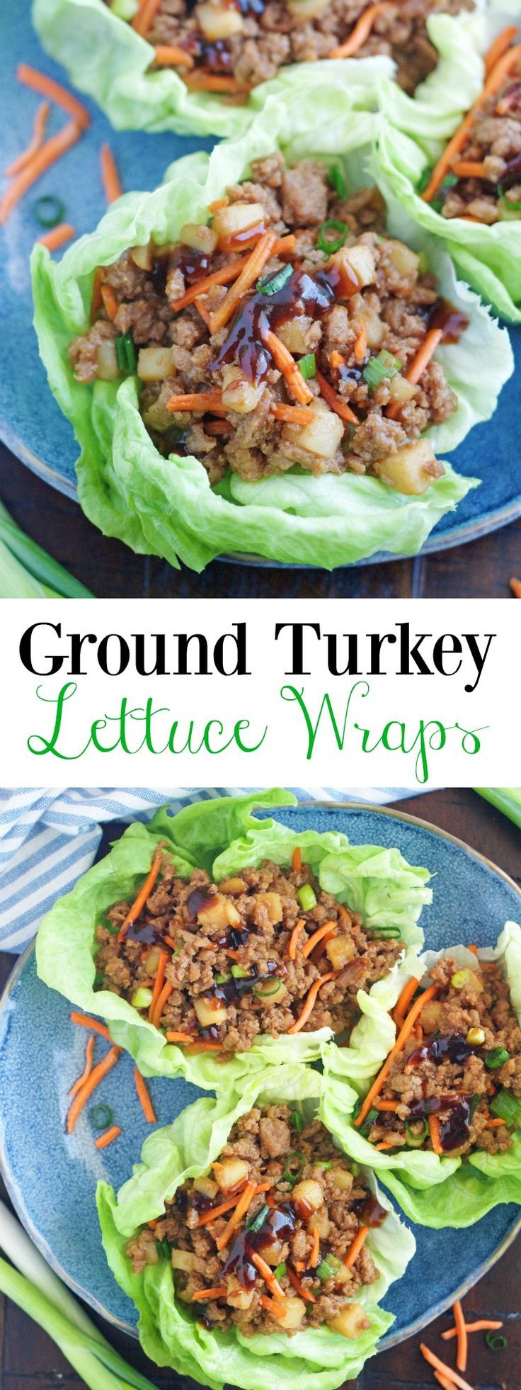 Healthy Ground Turkey Recipes Lettuce Wraps