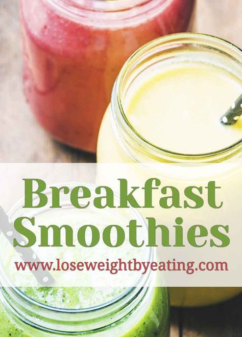 Low Calorie Breakfast Smoothie Uk