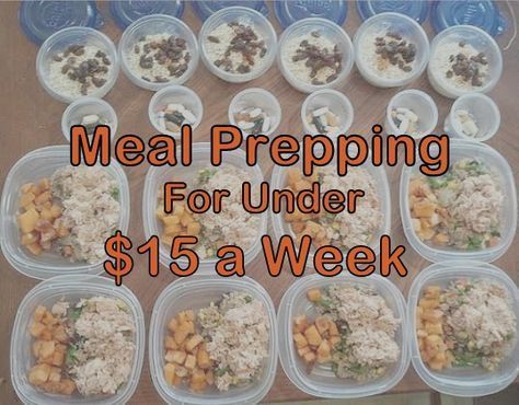 Meal Prepping On A Budget