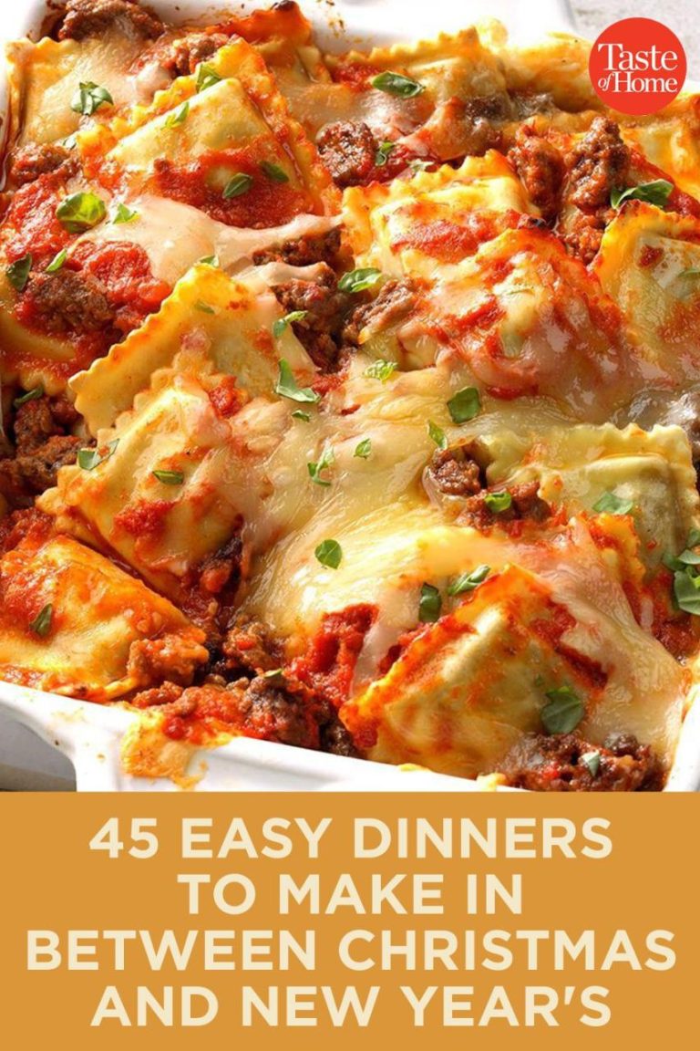 Easy Dinners