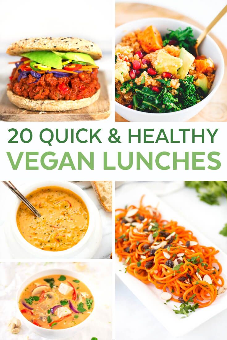 Healthy Lunch Recipes Vegan