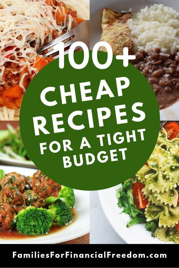 Cheap Recipes For 4