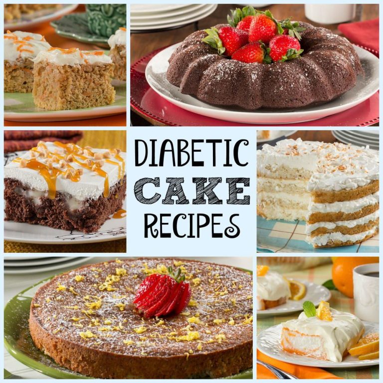 Healthy Cake Recipes For Diabetics