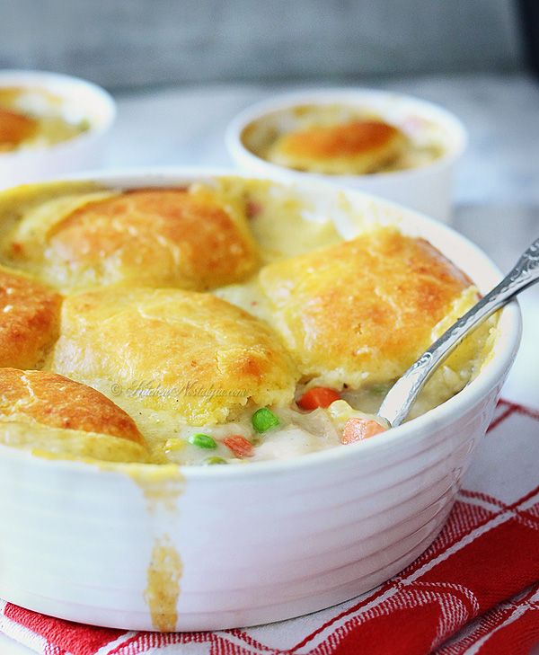 Easy Chicken Pot Pie Recipe With Cream Of Chicken Soup And Bisquick