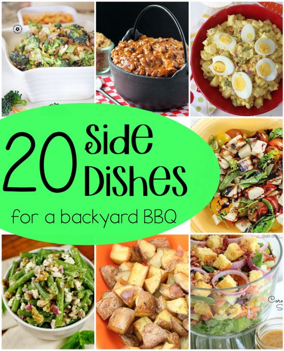 Healthy Side Dishes For Barbecue