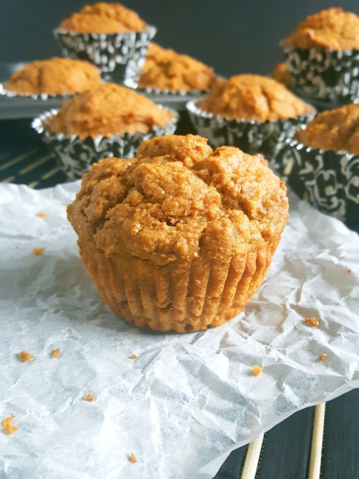 Low Fat Pumpkin Muffins With Yogurt