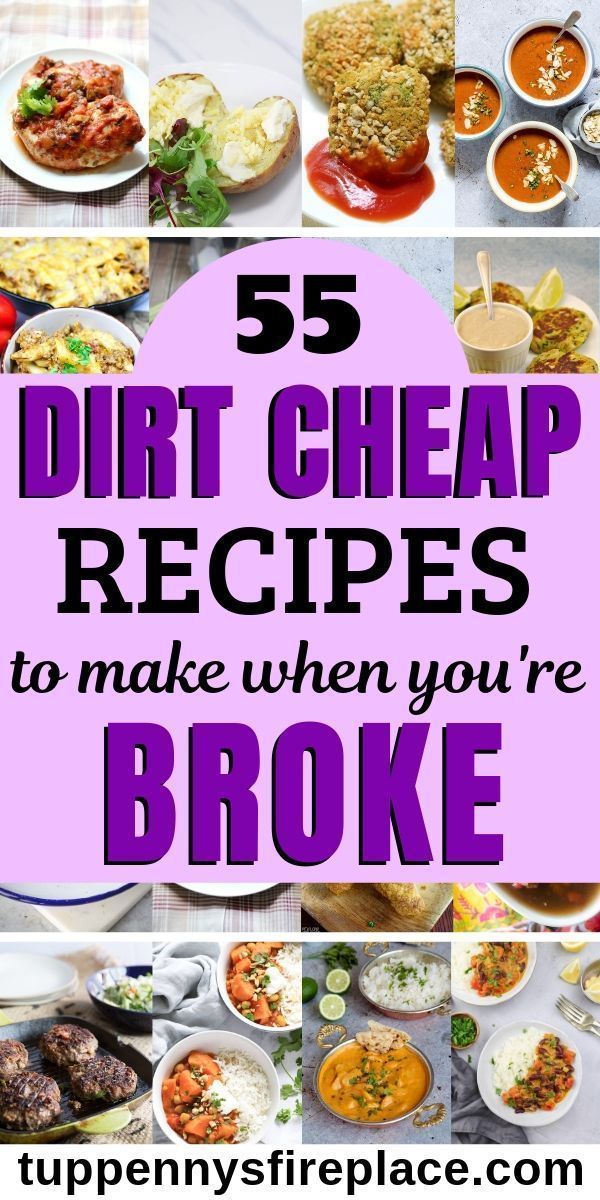 College Budget Recipes