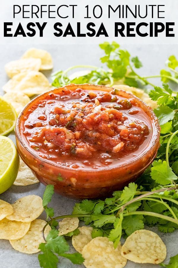 Easy Salsa Recipe