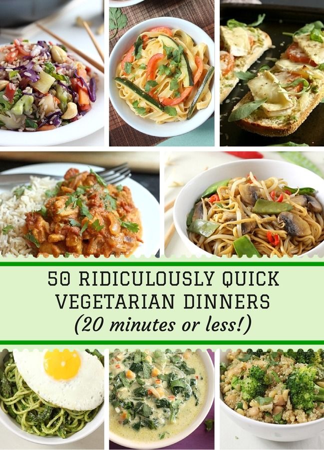 Easy Vegetarian Recipes