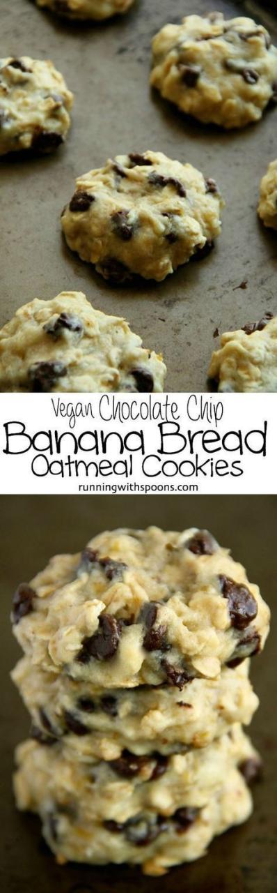 Vegan Oatmeal Cookies No Banana