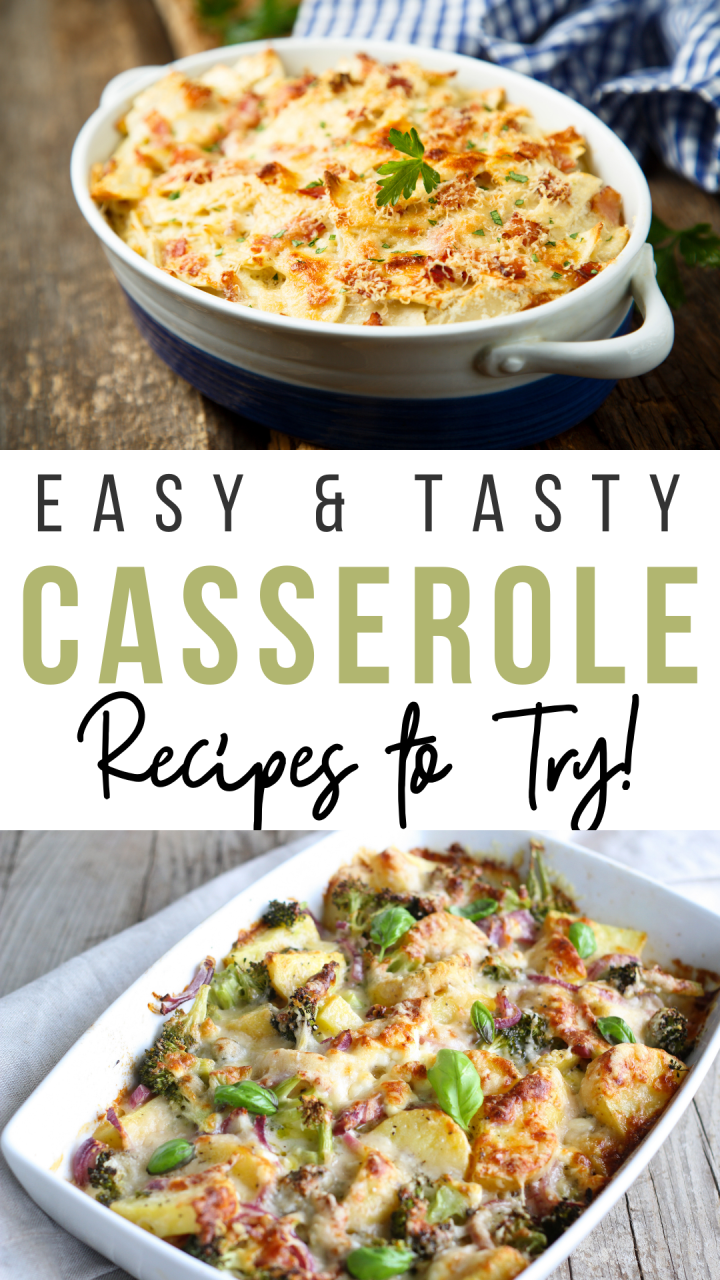 Budget Friendly Casseroles